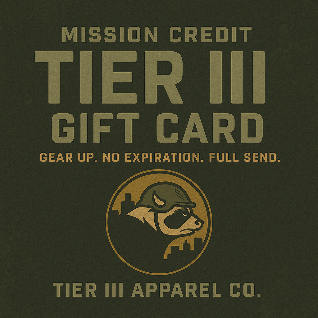 Tier III Apparel Co Gift Card
